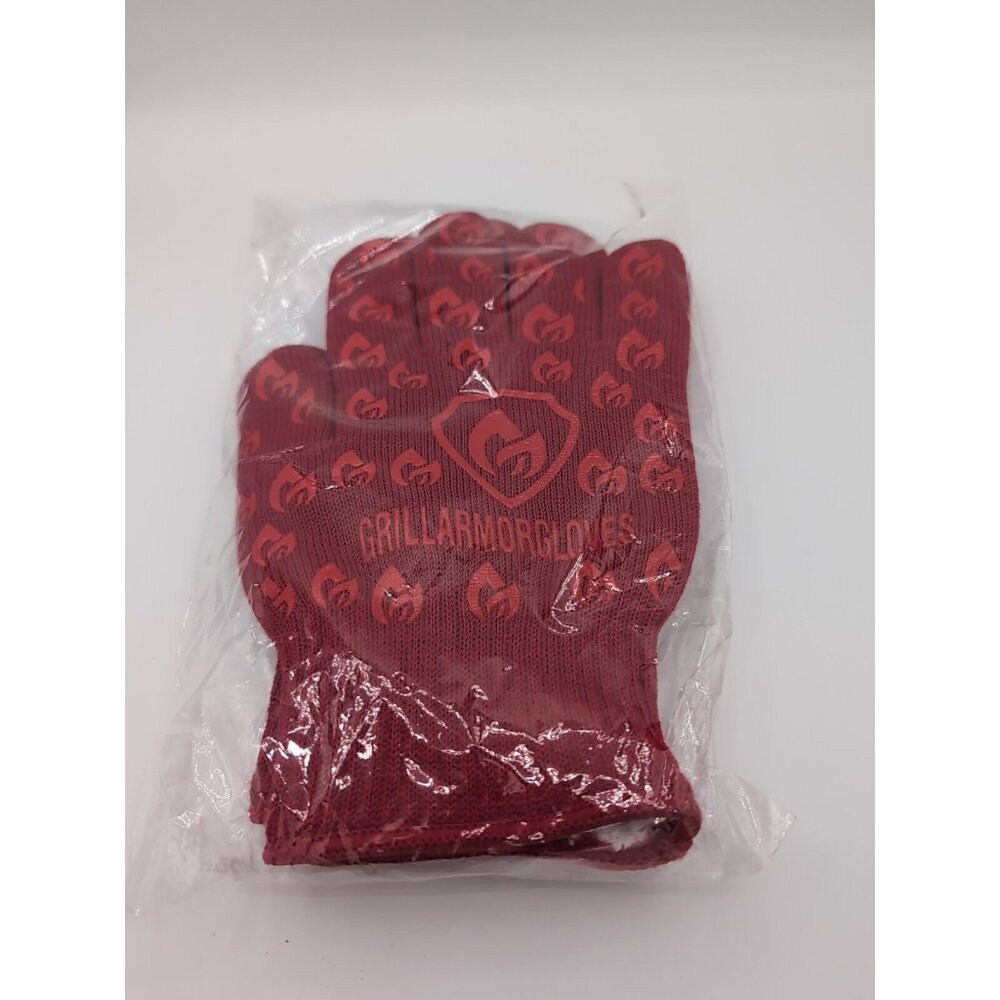 GRILL ARMOR OVEN GLOVES Silicone Non-Slip Kitchen Glove